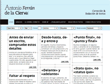 Tablet Screenshot of ferrandelacierva.com